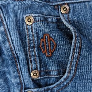 Harley Davidson Genuine MotorClothes Jeans Womens 8